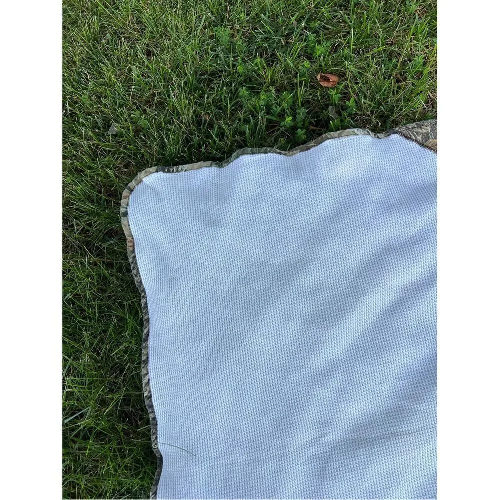 Vintage 90s Camp Deer Daddy’s Little Baby Newborn Blanket Jordan Lee